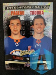 2022-23 UD MVP Hockey Encounters On Ice EI-6 Pageau/Trouba
