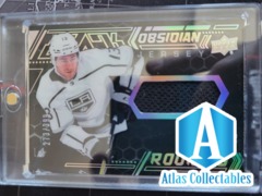 2020-21 UD Black Obsidian Rookies Jersey #/399 RC Gabe Vilardi