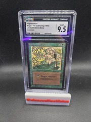 Regeneration CGC GRADED 9.5 MINT+ English MTG Beta