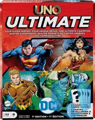 UNO Ultimate DC 1st Edition - SEALED with 4 Chase Foils