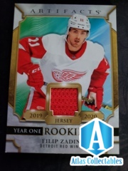 Filip Zadina 2020-21 Artifacts Sweater Patch RC Red Wings