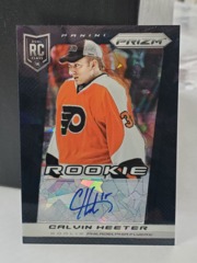 2013-14 Panini Prizm Calvin Heeter #375 Rookie Auto RC Flyers