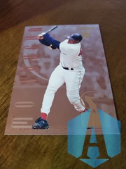 1995 Donruss Hit List Mo Vaughn Card 6 of 16 Serial 06956/10,000