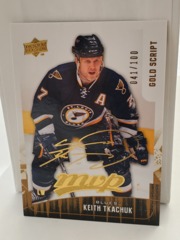 2009-10 Upper Deck MVP Gold Script #48 Keith Tkachuk 041/100