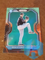 2021 Panini Prizm Braxton Garrett #121 Rookie Bronze Prizm Parallel