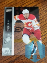 2021-22 Upper Deck Clear Cut #529 Tyler Pitlick Calgary Flames
