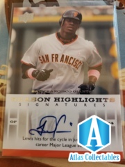 2008 Upper Deck Season Highlights Signatures Fred Lewis #SHS-FL Auto