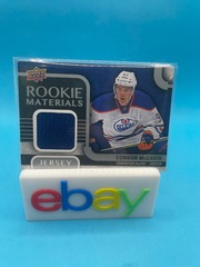 Connor McDavid 2015-2016 Upper Deck Series Two Rookie Materials !Not Mint look at pics!
