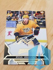 2020-21 Upper Deck MVP Gold Script Ryan Johansen #67 Nashville