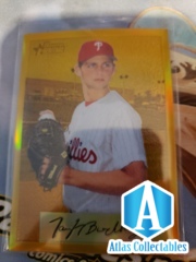 2002 Bowman Heritage Chrome Refractors Gold /175 Taylor Buchholz Rookie