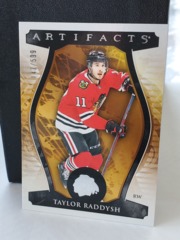 2023-24 Upper Deck Artifacts #122 Taylor Raddysh 147/599 Blackhawks