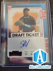 2021 Panini Contenders DRAFT Ticket Auto /75 Jesus Sanchez