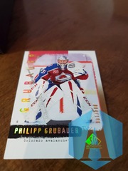 2020-21 Upper Deck SP Authentic Retro Gold 084/100 Philipp Grubauer R70