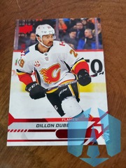 2020-21 UD Overtime Wave 2 Base Red #68 Dillon Dube - 22/99 Calgary Flames