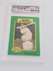 1987 Baseball's All-Time Greats # NNO Joe Dimaggio MGS 9.0 MINT 82769
