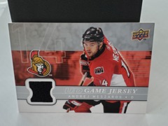 2008-09 Upper Deck Series 1 UD Game Jersey Andrej Meszaros #GJ-AM Senators