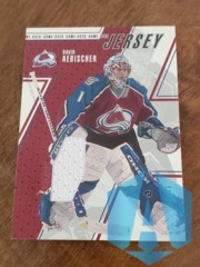 2002 ITG Be A Player Between the Pipes Game-Used Jersey David Aebischer #GUJ-6