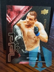 2022 Upper Deck PFL Professional Fighters League Red #9 Ante Delija RC 676/899