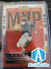 2021 Panini Contenders Xander Bogaerts MVP /99 BOSTON RED SOX