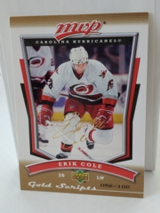 2007-08 Upper Deck MVP Gold Scripts 056/100 Erik Cole #137