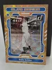 2023 Panini Donruss Elite Series Gold 20/99 Duke Snider #E4 Dodgers