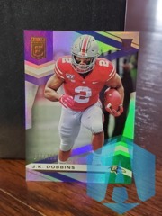 2020 Panini Donruss Elite Rookies 197/799 JK Dobbins #115 RC Ravens