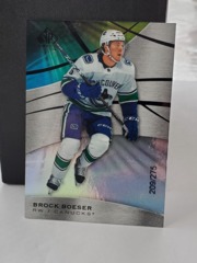 2019-20 Upper Deck SP Game Used Rainbow  #93 Brock Boeser 209/275 Canucks