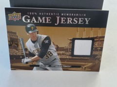 2008 Upper Deck 100% Authentic Memorabilia Game Jersey #99-JB Jason Bay Pirates