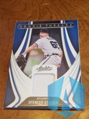2022 Absolute ROOKIE THREADS Spencer Strider #RT-SS Jersey