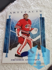 2022-23 Upper Deck Artifacts Royal Blue #152 Frederik Andersen 127/199