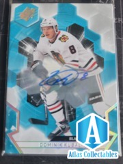 2020-21 UD SPX Chicago Blackhawks #62 - Dominik Kubalik AUTO