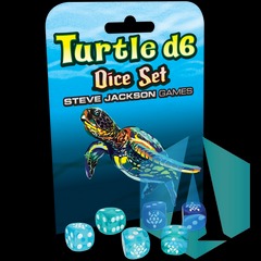 Turtle D6 Dice Set