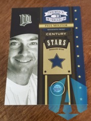 2004 Donruss Throwback Threads Century Stars 0259/1500 Paul Molitor #CS-39