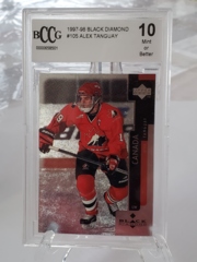 1997-98 Black Diamond #105 Alex Tanguay BCCG 10 Mint or Better 0000658501