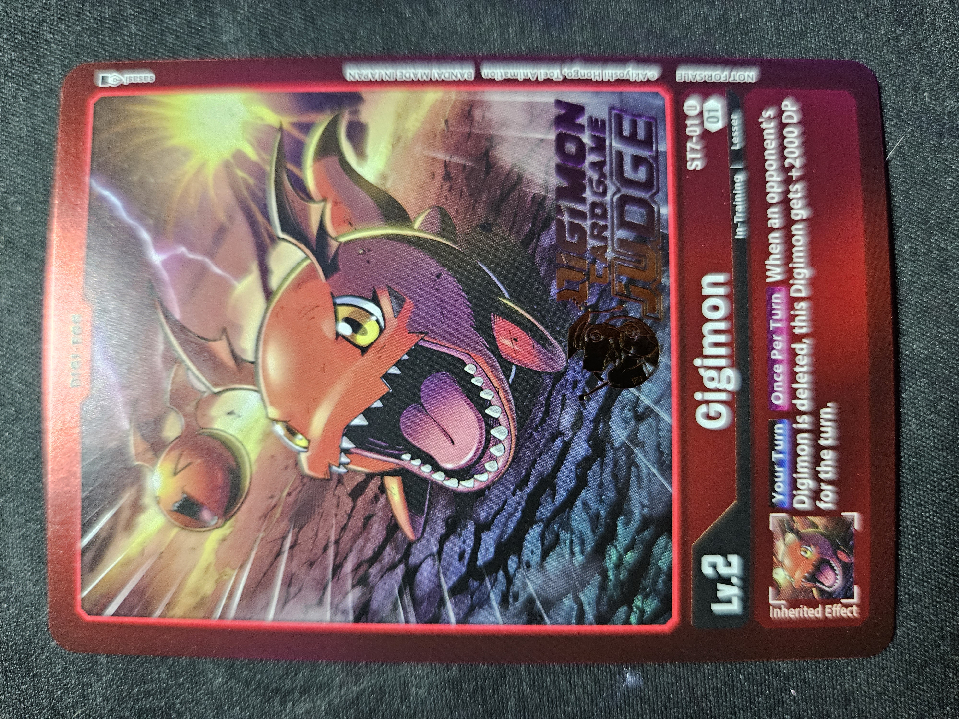 Gigimon - ST7-01 JUDGE PROMO