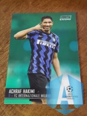 2020-21 Topps Stadium Club Chrome UCL Green 47/99 Achraf Hakimi #93