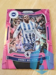 2021-22 Panini Prizm English Prizms Pink #193 Danny Welbeck