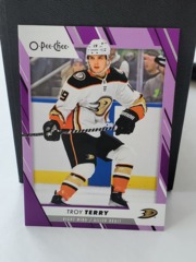 2023-24 O-Pee-Chee Purple #193 Troy Terry 01/49 Ducks
