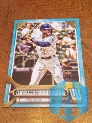 2022 Topps Gypsy Queen Blue Kyle Lewis #123 Seattle Mariners  115/150