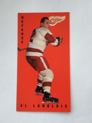 1994 Parkhurst Parkies 1964-65 Design Tall Boys Al Langlois #52 Red Wings *creased*