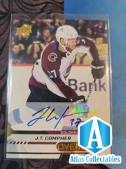 20-21 Upper Deck Overtime 77 J.T. Compher Auto