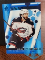 2022-23 Upper Deck SP Authentic Future Watch Blue #197 Kirill Marchenko 090/399 Columbus