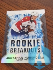 2013-14 Upper Deck Rookie Breakouts #RB10 Jonathan Huberdeau 049/100 Acetate RC