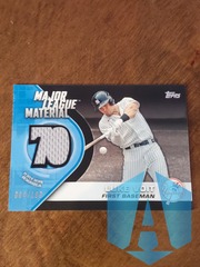 2021 Topps Series 2 LUKE VOIT #MLM-LV Major League Material Patch 094/199