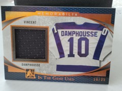 2017 Leaf In The Game Used Jersey Vincent Damphousse #GU-45 Memorabilia 16/35