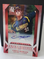 2013 Panini Elite Extra Edition #156 Chris Kohler Prospects Rookie RC Auto 045/672