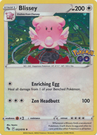 Blissey - 052/078 - Alternate Holo Promo