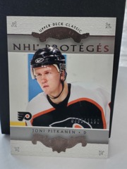2003-04 Upper Deck Classic Portraits 0385/1150 Joni Pitkanen #173 Rookie RC