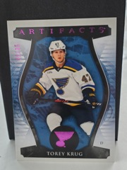 2023-24 Upper Deck Artifacts #54 Torey Krug Pink 21/35 Blues