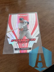 2005 Donruss Power Alley Red Die-Cut 194/250 Alex Rodriguez #PA-4